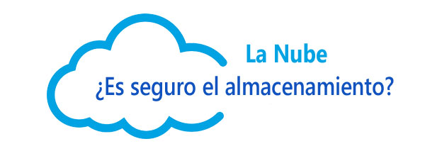 Ilustración es seguro el almacenamiento en la Nube