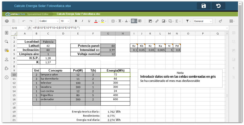 editor de Excel para pc