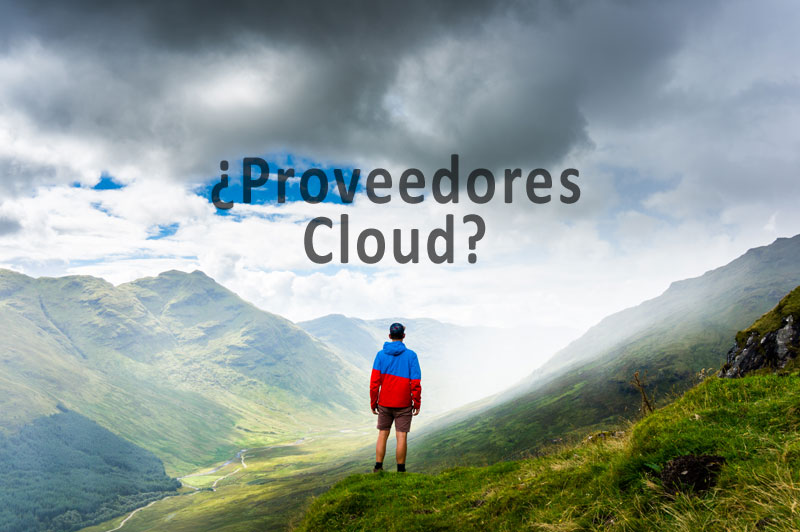 ¿proveedores cloud?