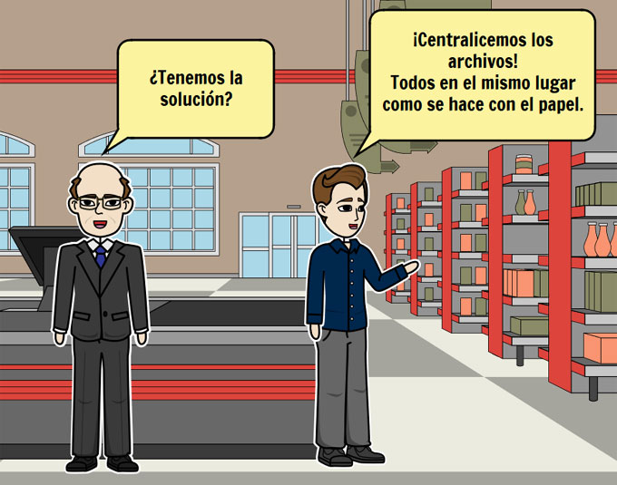 gestión documental centralizar archivos