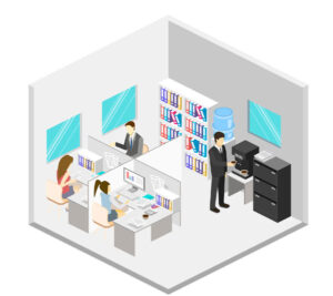 ilustración empresa