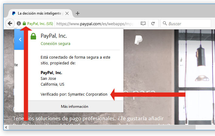 certificado paypal