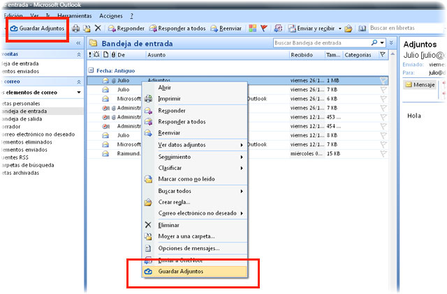 outlook dataprius