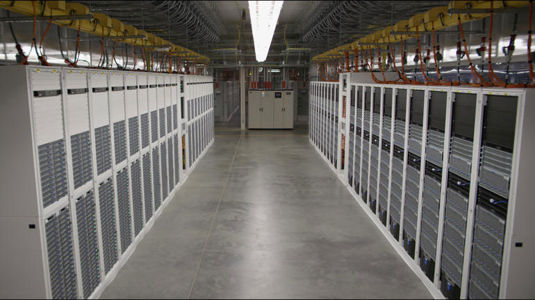 Interior de un Datacenter de Microsoft