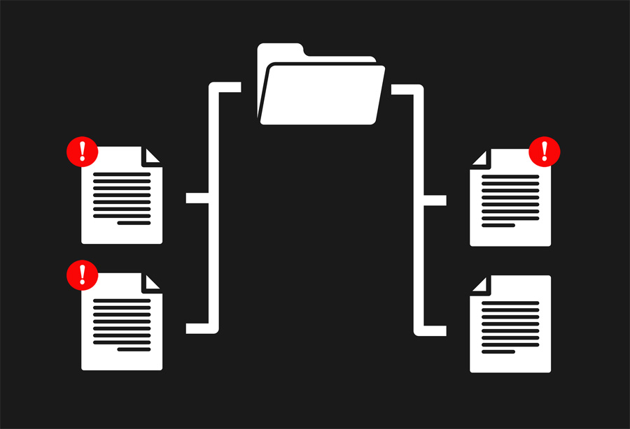 Multiples copias de archivos son posibles conflictos