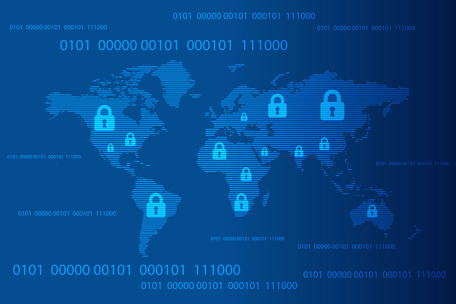 Ilustración seguridad global