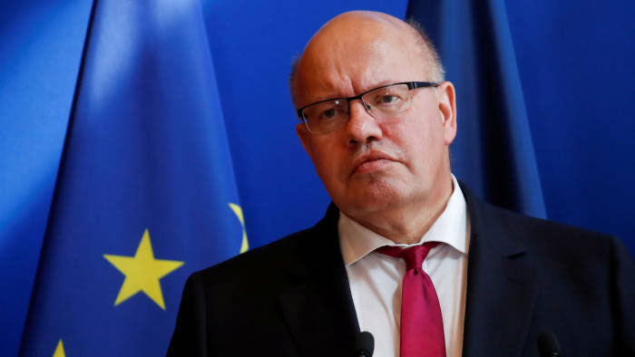 Peter Altmaier. Ministro de economía alemán.