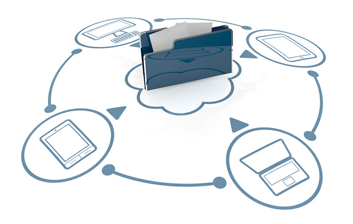 Carpeta en la Nube con acceso desde dispositivos