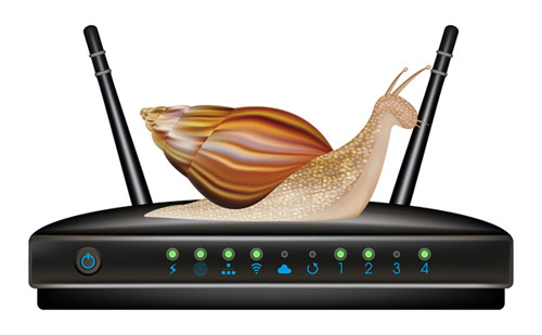 Router lento, conexion lenta