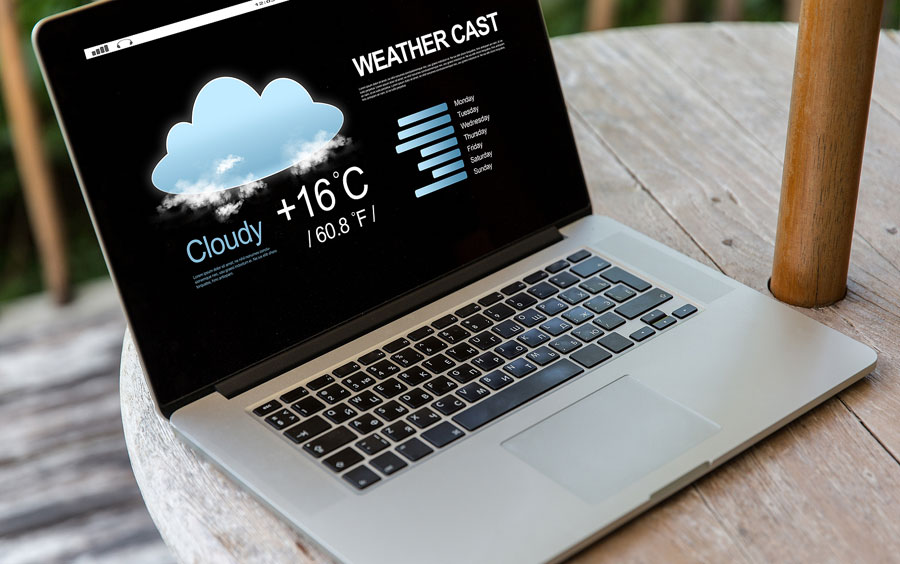La predicción meteorológica es también un servicio en Cloud.