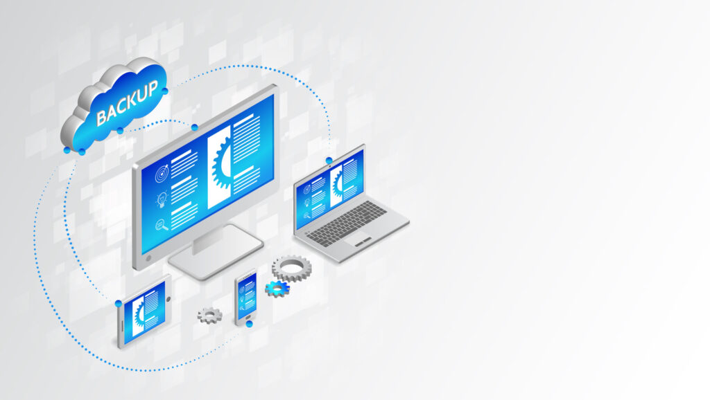 Concepto de Backup o copia de seguridad centralizadas.