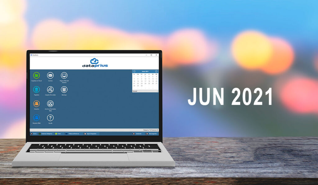 Dataprius actualización Junio 2021