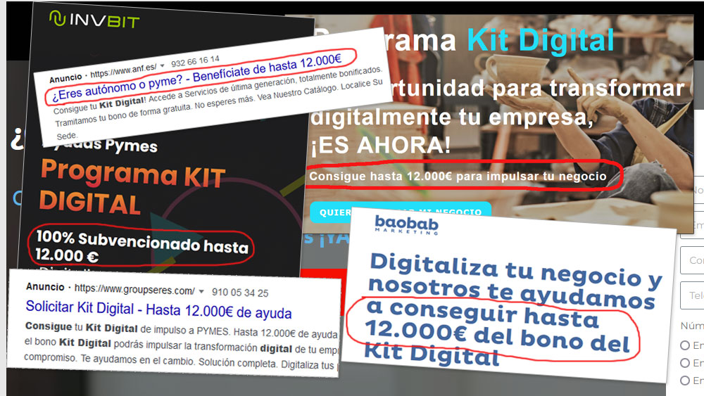 Los 12000 euros es un máximo. Se publicita como posible para todas las empresas