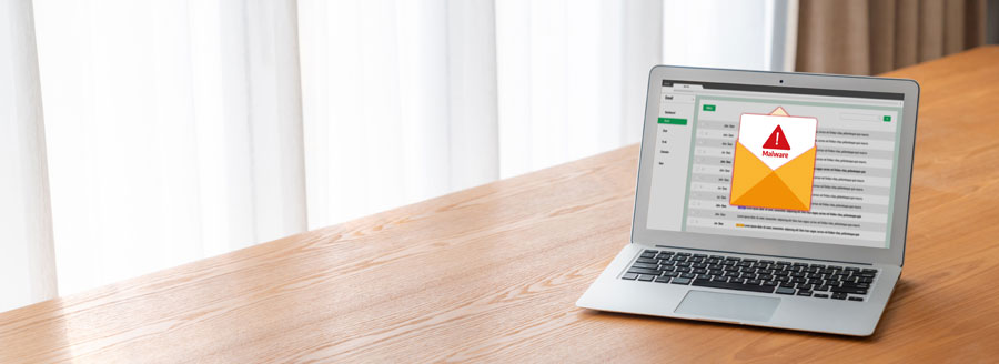 Archivo adjunto de email con Malware