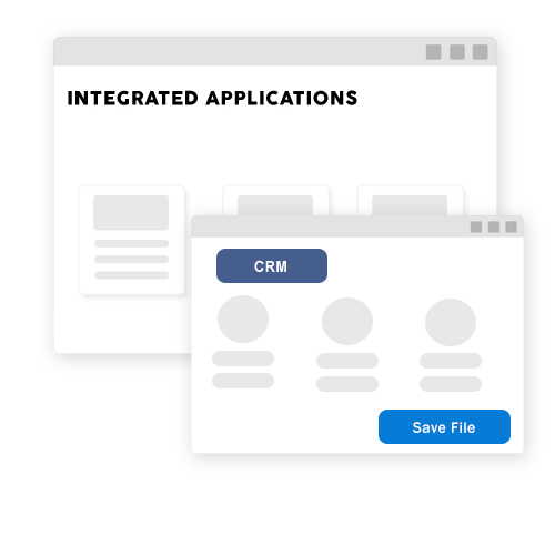 Integrated applications