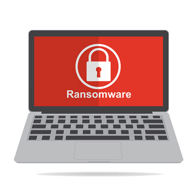 Ordenador atacado por un ransomware